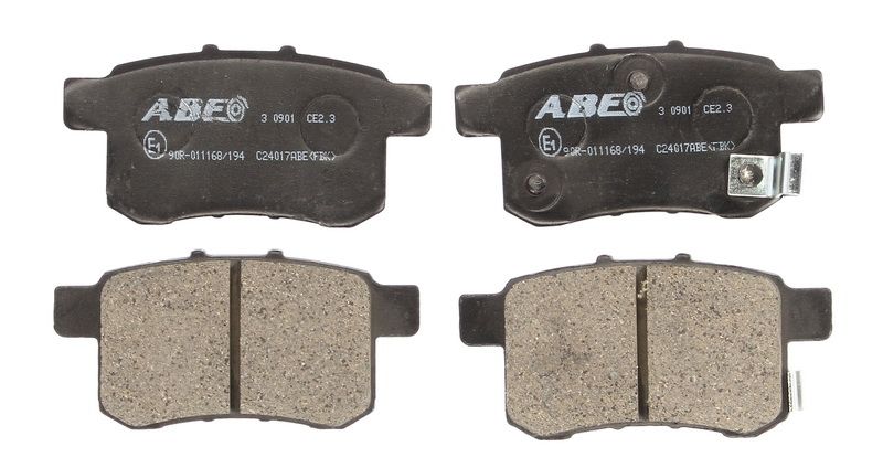 Pastillas de freno de disco ABE C24017ABE para Honda City IV