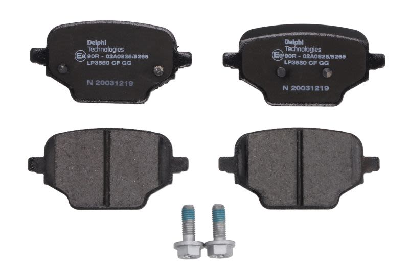 Pastillas de freno de disco DELPHI LP3580 para Toyota Proace City