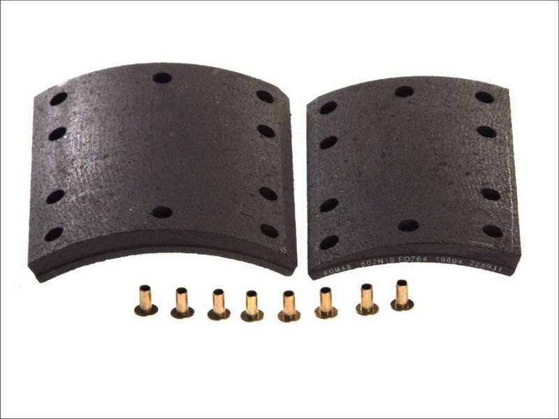 Balata de freno de tambor ROULUNDS 65203510A8RV