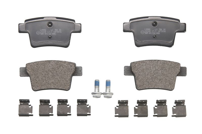 Pastillas de freno de disco BRECK 24260 00 704 00 para Ford Mondeo III
