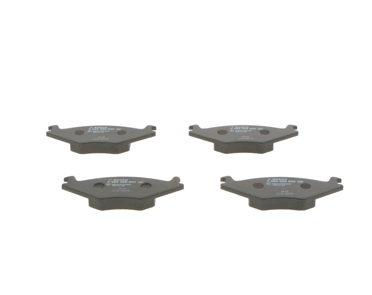 Pastillas de freno de disco BOSCH 0 986 468 890 para Volkswagen Golf II