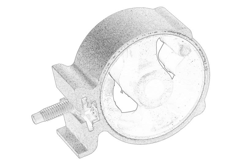 Soporte de escape OE PEUGEOT 9674325180 para Citroen C4 Picasso II