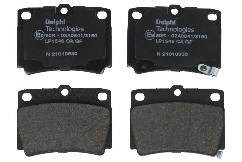 Pastillas de freno de disco DELPHI LP1546 para Mitsubishi L400