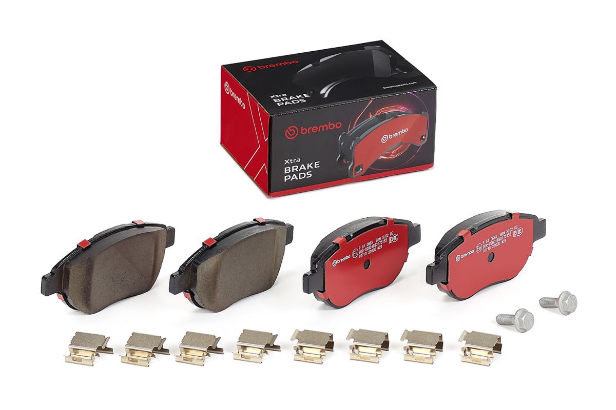 Pastillas de freno de disco BREMBO P 61 068X para Citroen C3 I