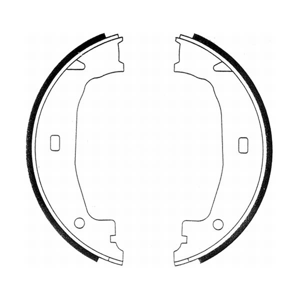 Juego de balatas de freno ABE CRB004ABE para BMW Serie 1 (E81) 2006-2011