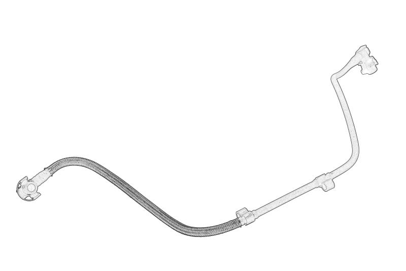 Manguera de ventilación de estanque de expansión OE PEUGEOT 1351LT para Peugeot 407