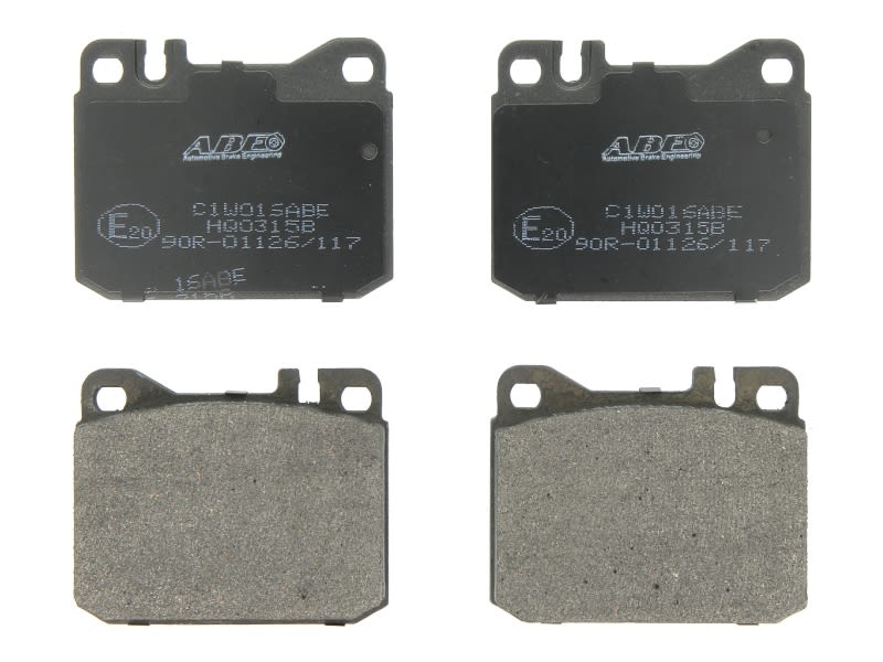 Pastillas de freno de disco ABE C1W016ABE para Mercedes-Benz Clase S (C126) 1980-1991