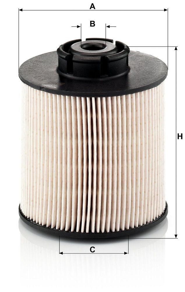 Filtro de combustible MANN-FILTER PU 1046/1 x para Mercedes-Benz Atego