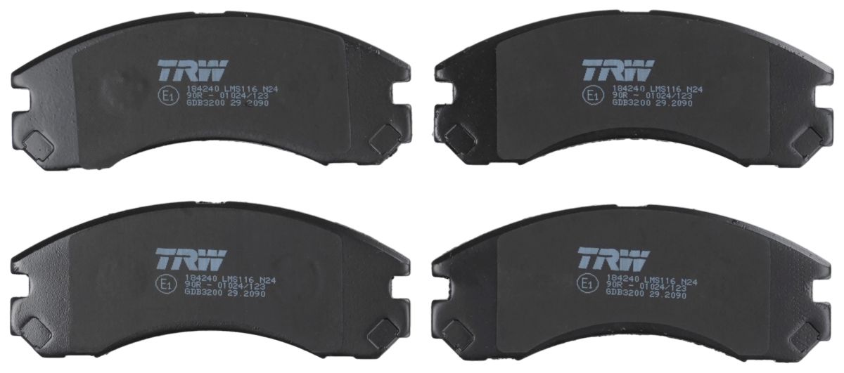 Pastillas de freno de disco TRW GDB3200 para Mitsubishi L200