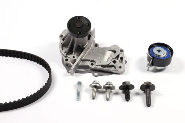 Kit de bomba de agua y correa de distribución HEPU PK02550 para Ford Fiesta V