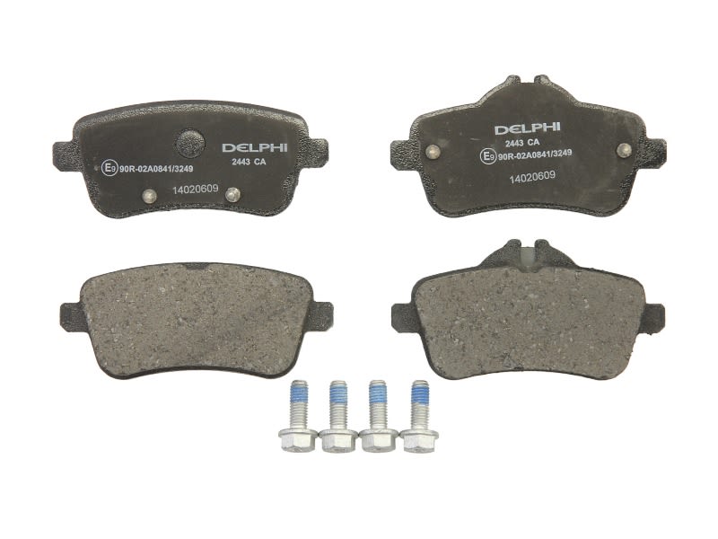 Pastillas de freno de disco DELPHI LP2443 para Mercedes-Benz Clase A (W176) 2012-2018