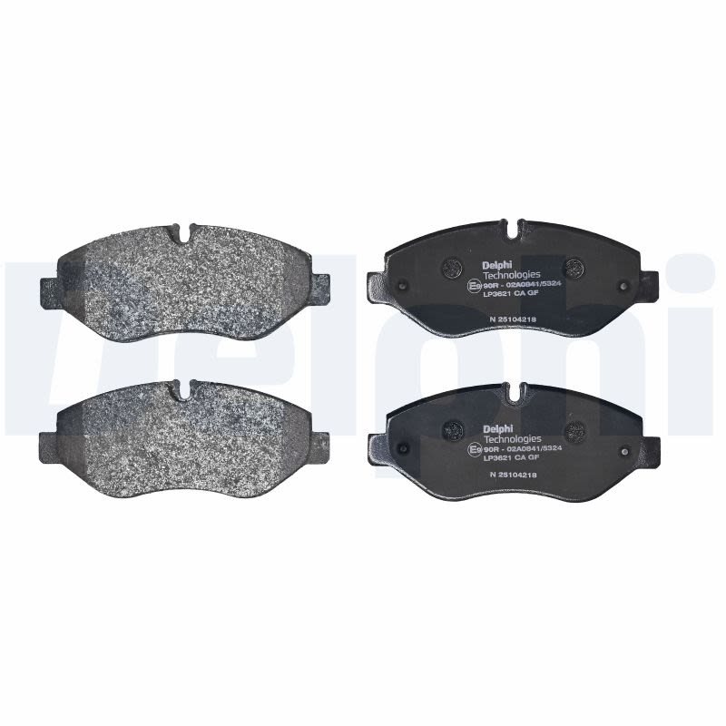 Pastillas de freno de disco DELPHI LP3621 para Iveco Daily V
