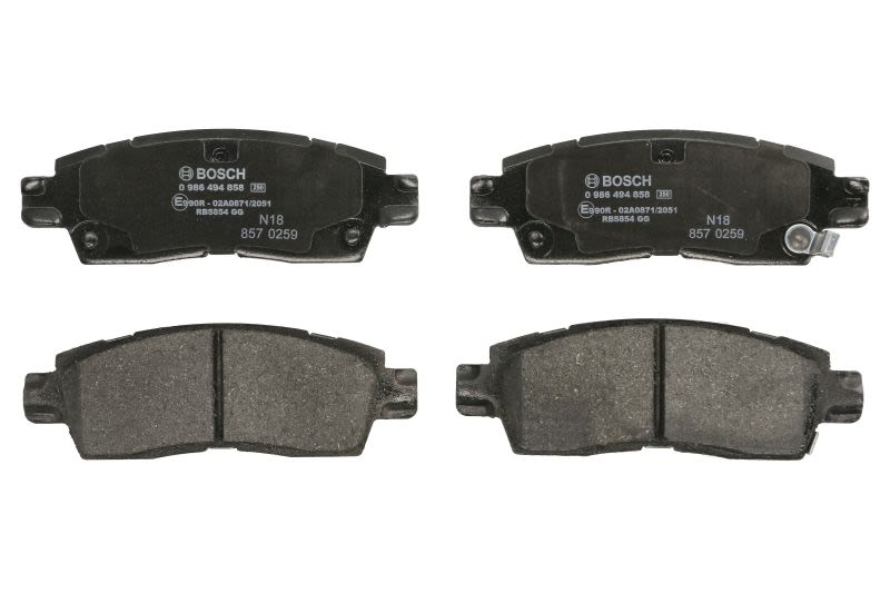 Pastillas de freno de disco BOSCH 0 986 494 858 para Chevrolet Traverse