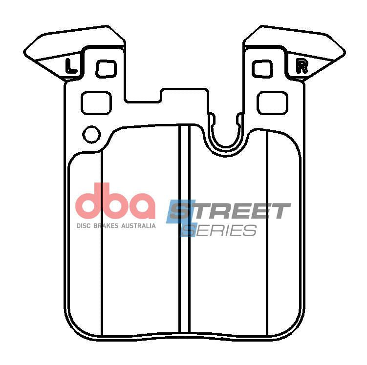 Pastillas de freno de disco DBA DB15127XP para BMW Serie 1 (F20) 2011-2019