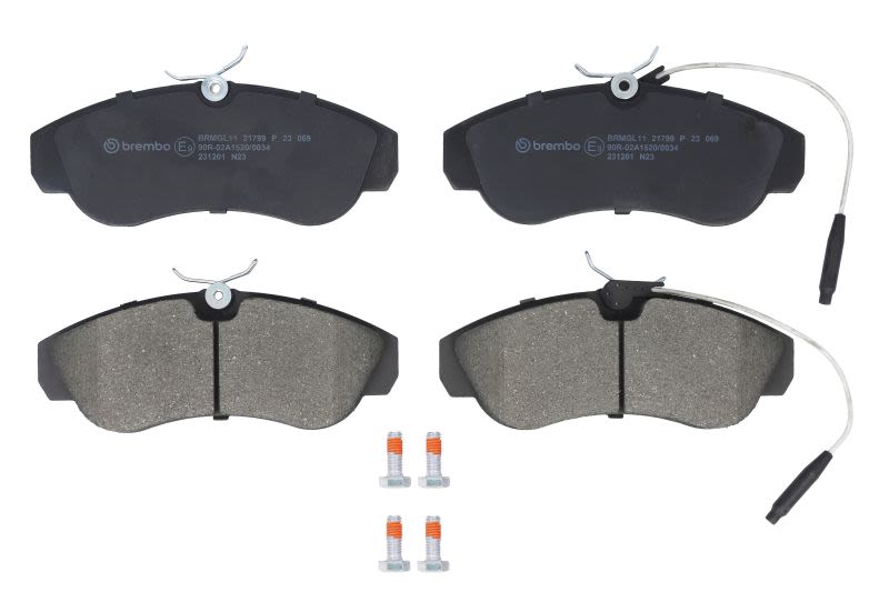 Pastillas de freno de disco BREMBO P 23 069 para Peugeot Boxe
