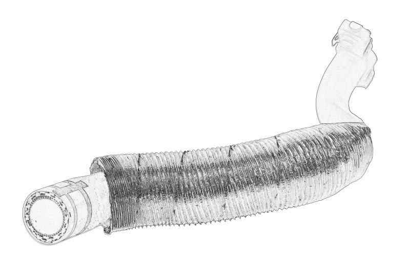 Línea de aceite de turbocompresor OE PEUGEOT 038131 para Peugeot 208 I