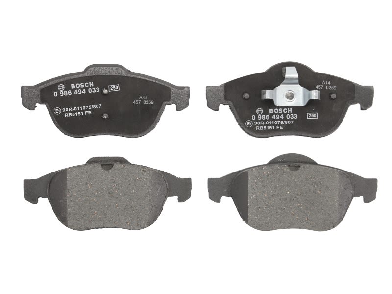 Pastillas de freno de disco BOSCH 0 986 494 033 para Renault Scenic I