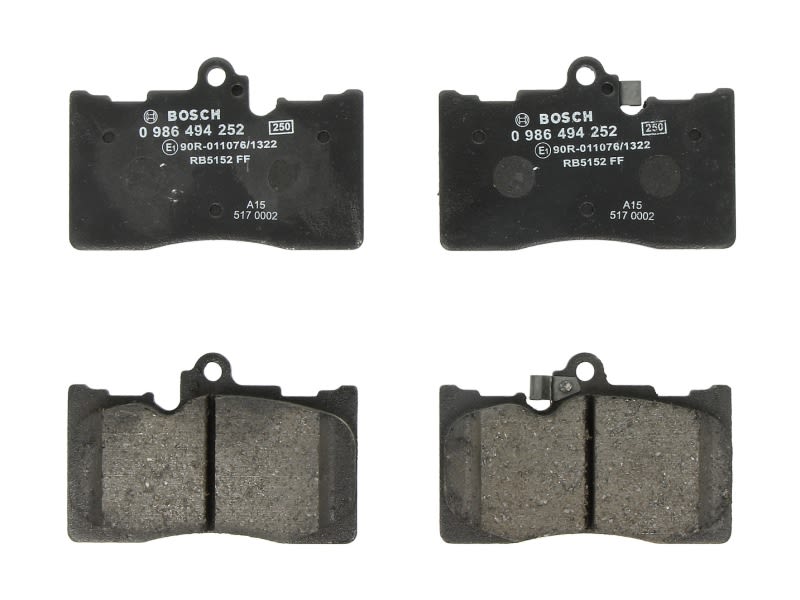 Pastillas de freno de disco BOSCH 0 986 494 252 para Lexus IS II