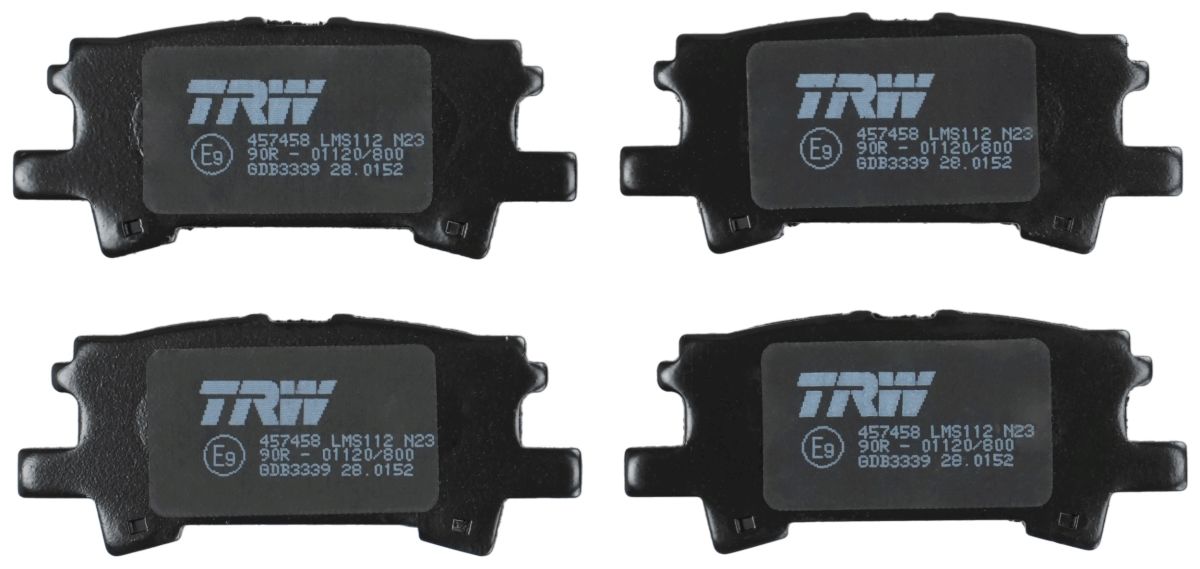 Pastillas de freno de disco TRW GDB3339 para Lexus RX