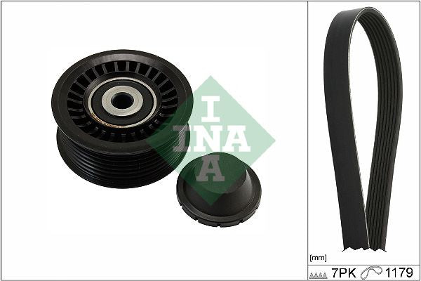 Juego de correa multinervada INA 529 0585 10 para Nissan Micra V 1.0/1.0LPG/1.3