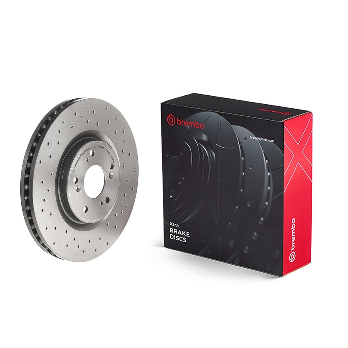 Disco de freno BREMBO 09.B269.1X para Honda Accord IX