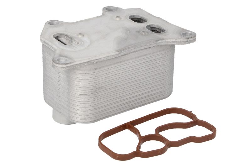 Enfriador de aceite, aceite de motor THERMOTEC D4W015TT para Audi A3