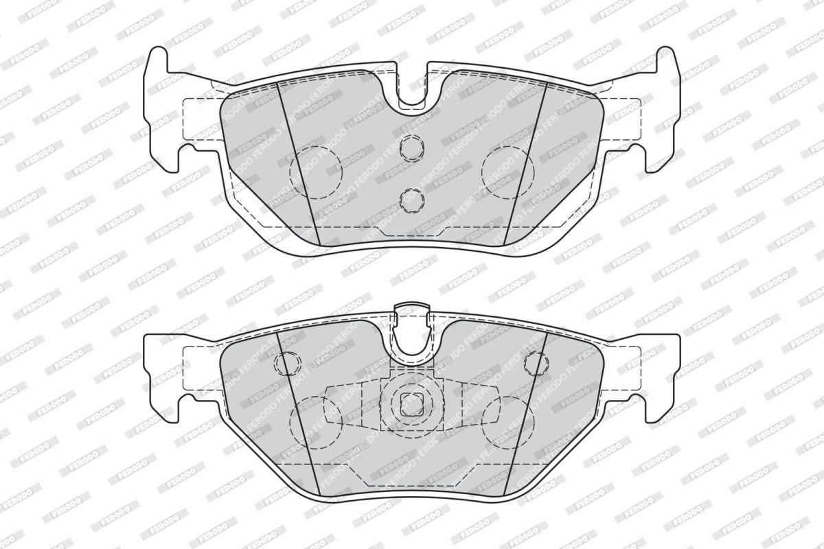 Pastillas de freno de disco FERODO FDB1807 para BMW Serie 1 (E81) 2006-2011