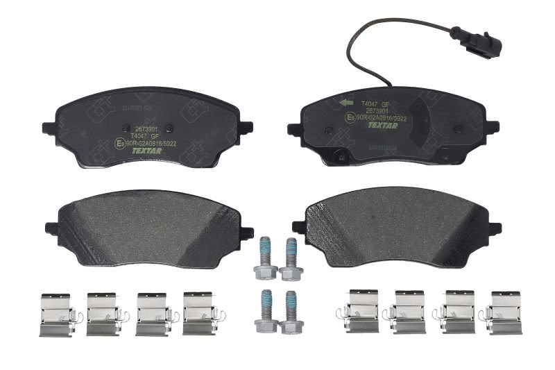 Pastillas de freno de disco TEXTAR 2673901 para Fiat Ducato
