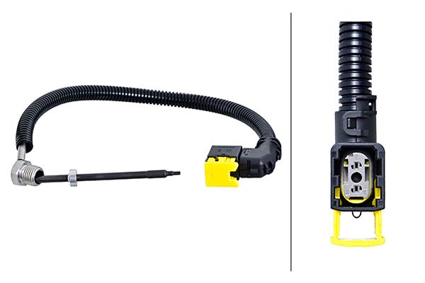 Sensor de temperatura de gases de escape HELLA 6PT 358 181-871